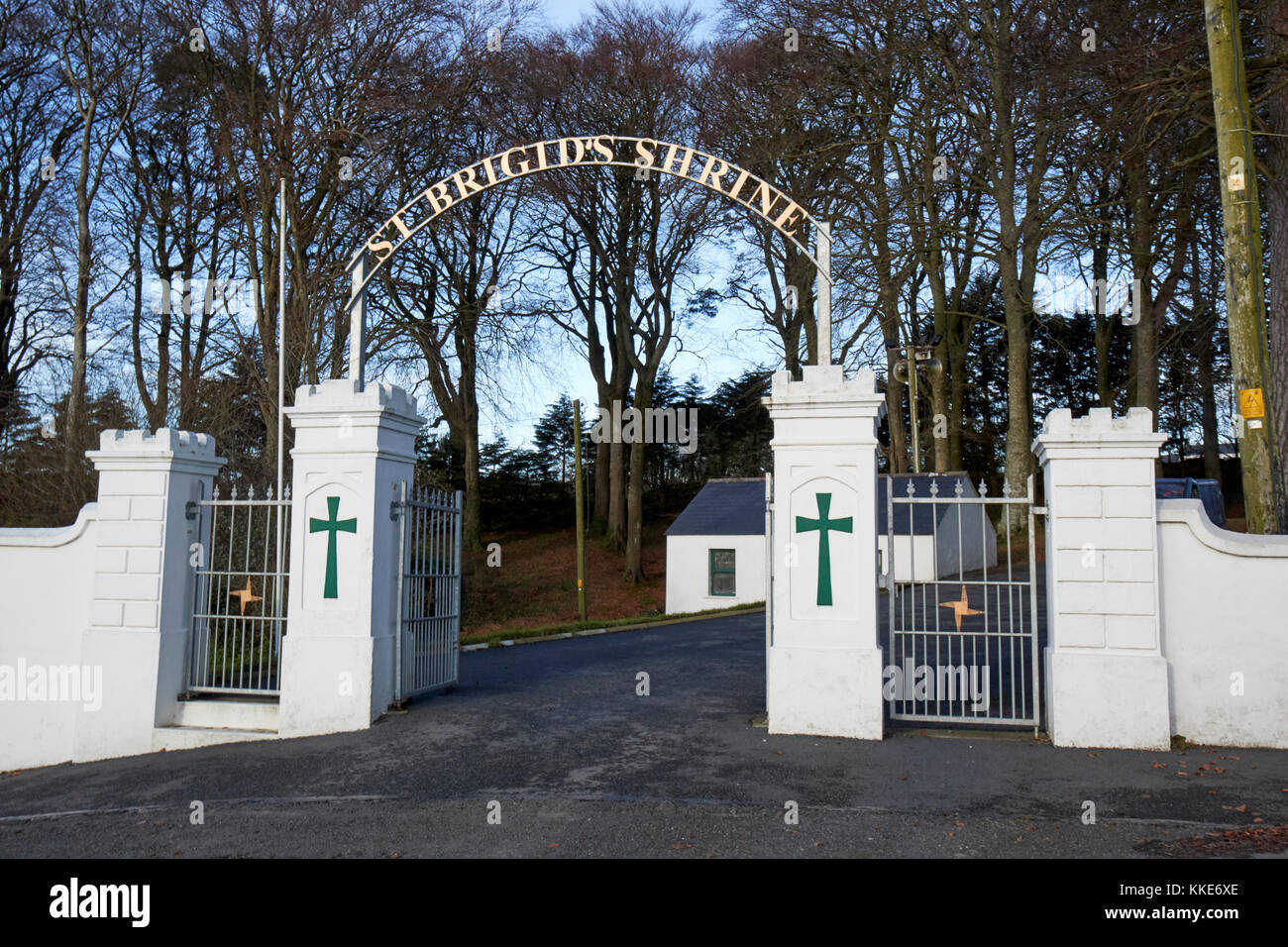 St brigids santuario County Louth Repubblica di Irlanda Foto Stock