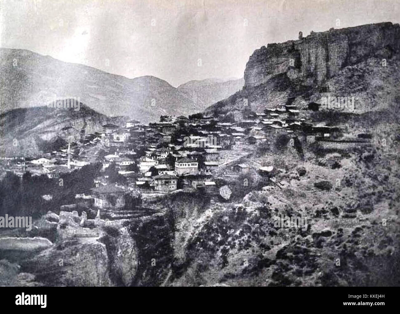 Artanuji, un'ersthile capitale dei Bagratidi georgiani (Marr, 1911) Foto Stock