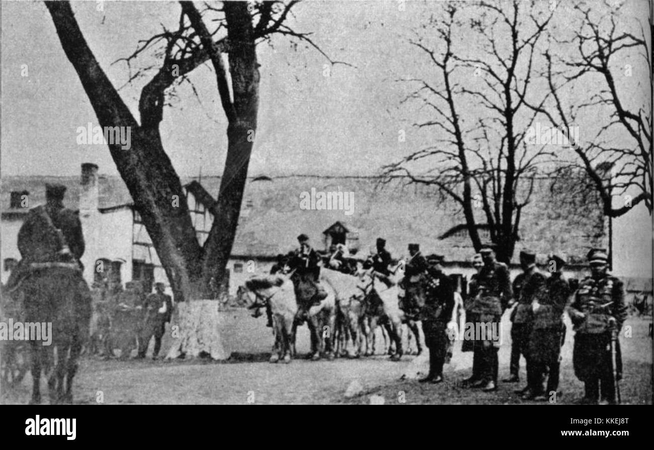 La 1st Cavalry Brigade dell'Esercito Popolare polacco (LWP) nel 1960 era un'importante unità militare, nota per i suoi contributi alla storia militare della Polonia. Foto Stock