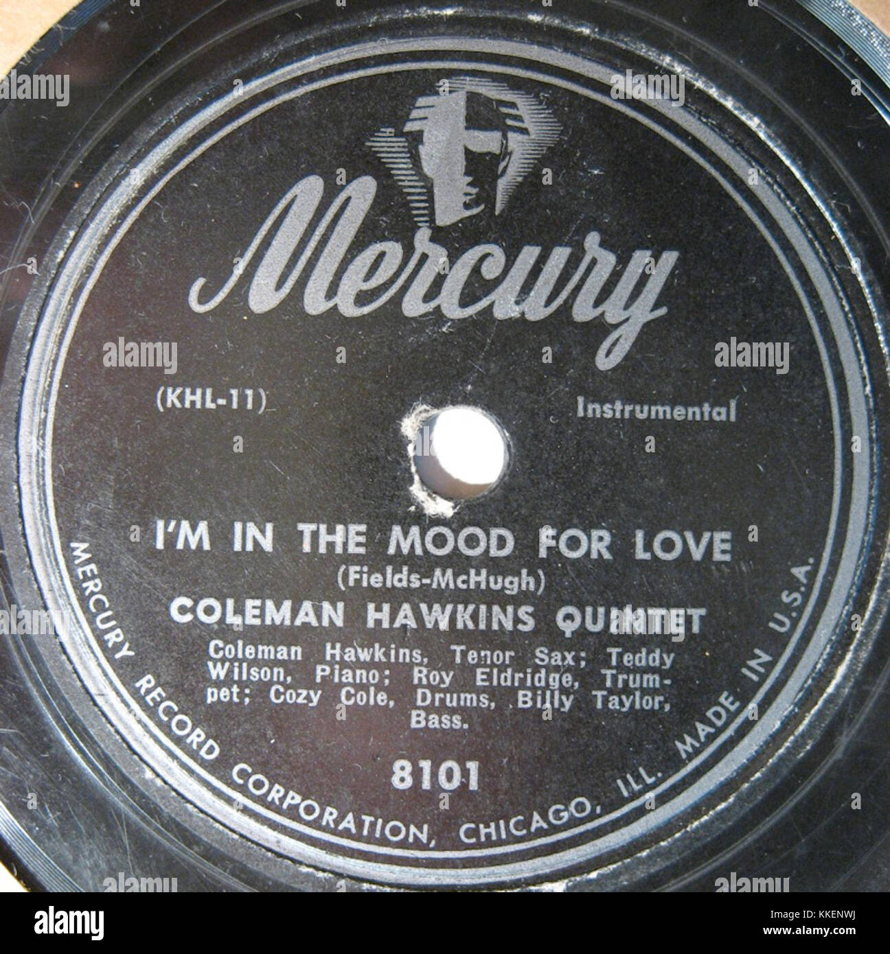 Coleman hawkins nell'umore per amore Foto Stock