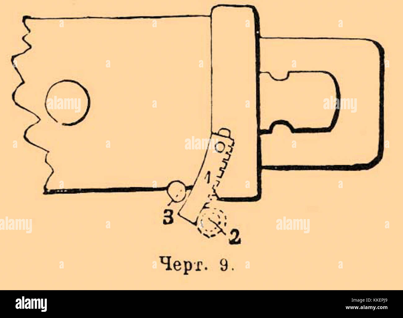 Una voce dal Brockhaus and Efron Enciclopedic Dictionary, un'importante opera di riferimento russa, catalogata come b47 133-2, che presenta conoscenze su vari argomenti. Foto Stock