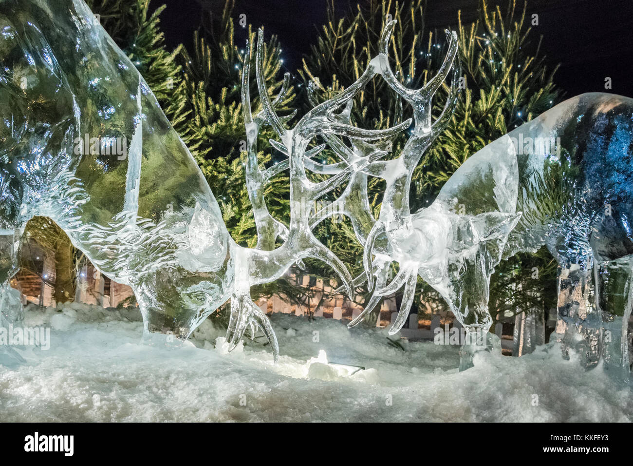 Sculture di ghiaccio immagini e fotografie stock ad alta risoluzione - Alamy