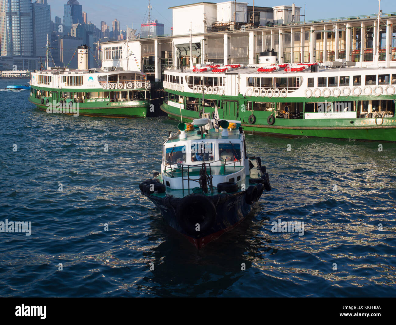 Il Traghetto Star di hong kong Foto Stock