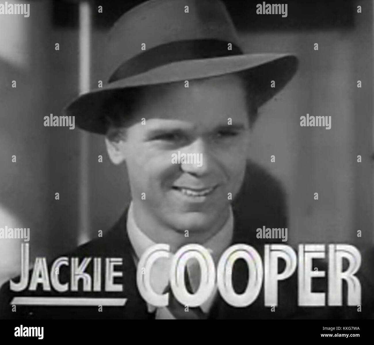 Trailer di Jackie Cooper in Gallant Sons Foto Stock