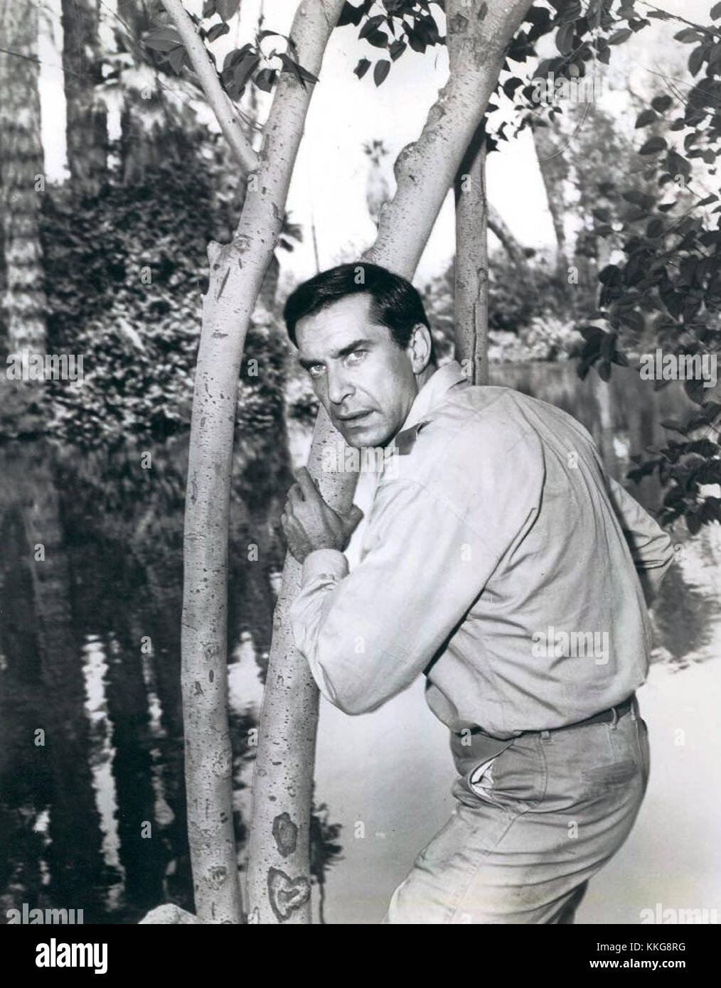Martin Landau ha interpretato Rollin Hand, un maestro del travestimento, nella popolare serie TV *Mission: Impossible*. La sua performance come membro chiave del team del FMI (Impossible Mission Force) è stata notata per la sua sottigliezza e profondità, contribuendo in modo significativo al successo dello show e alla sua popolarità duratura. Foto Stock