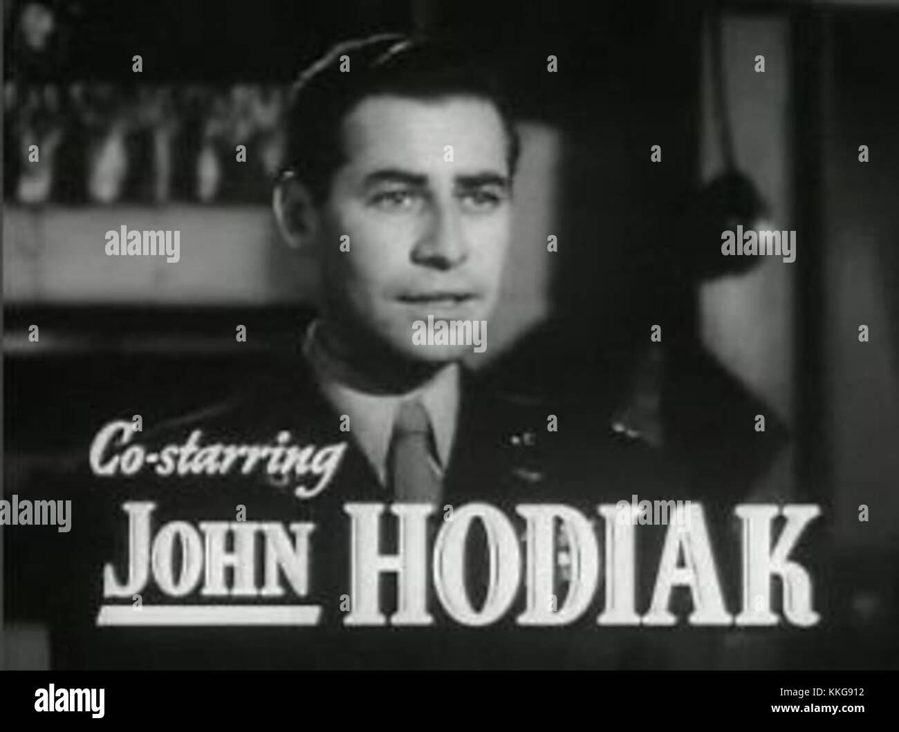 John Hodiak nel trailer di The Miniver Story Foto Stock