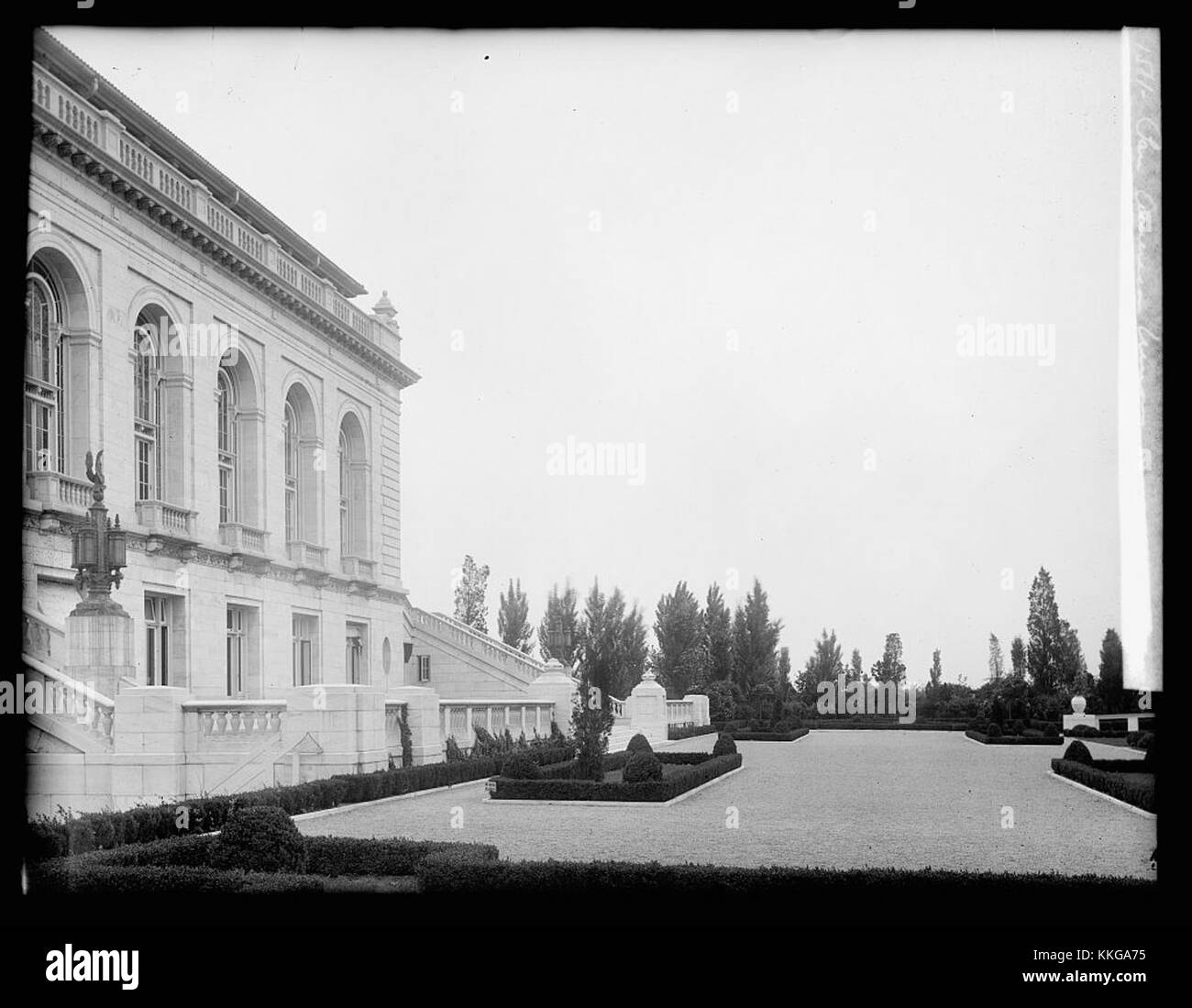 La Pan American Union di Washington, D.C., un'organizzazione storica che ha promosso la cooperazione tra i paesi delle Americhe, con il suo quartier generale che riflette questa missione. Foto Stock