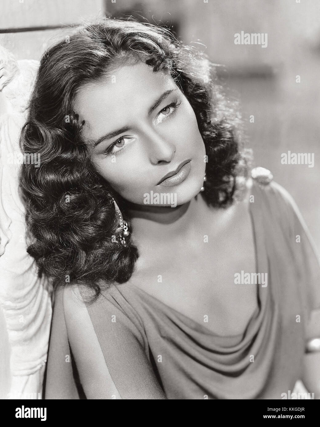 Marina Berti è stata un'attrice italiana nota soprattutto per il suo ruolo nel film "Quo Vadis". È stata riconosciuta per il suo lavoro nel cinema italiano durante la metà del XX secolo. Foto Stock