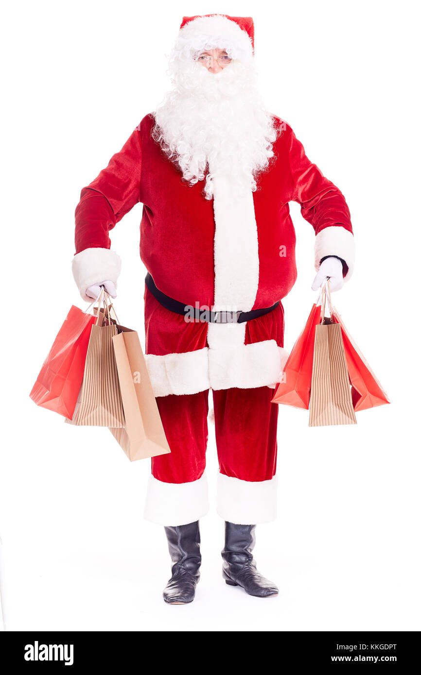 Shopping di Natale Foto Stock