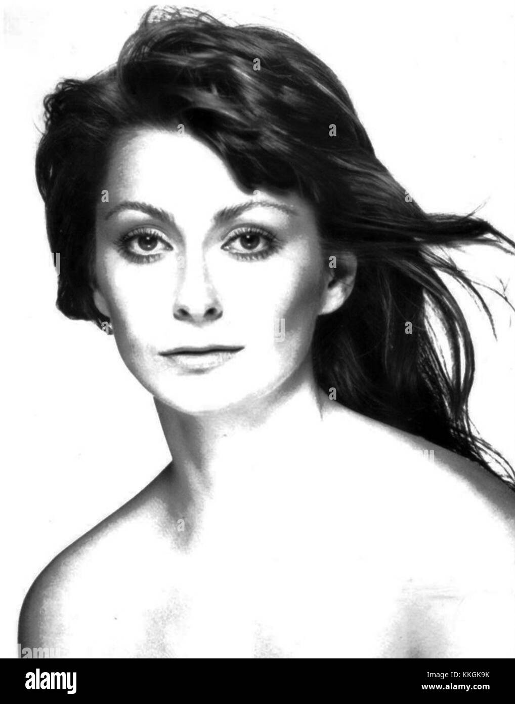 Elizabeth Ashley, un'attrice americana, è ritratta in una fotografia del 1972, che la cattura al culmine della sua carriera di attrice. L'immagine riflette il suo contributo significativo al teatro e al cinema americano durante gli anni '1970 Foto Stock