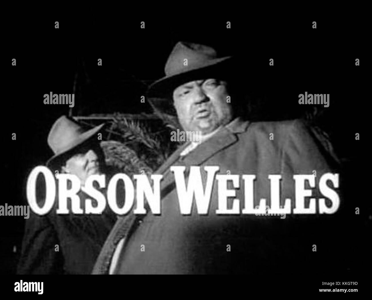 Tocco di Evil-Orson Welles Foto Stock