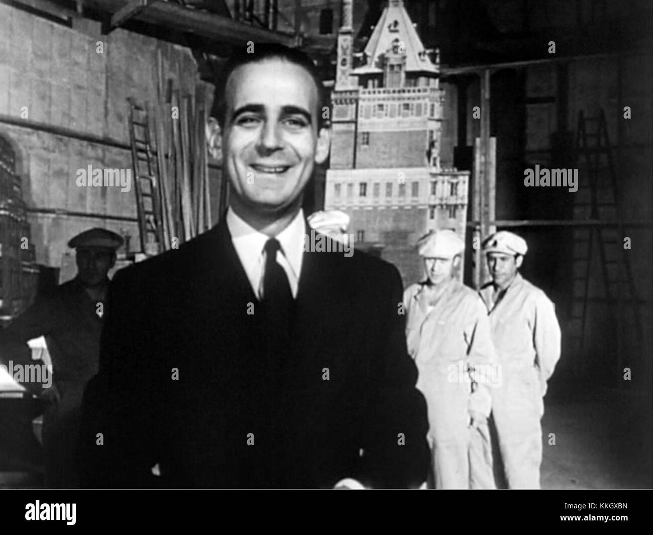 Paul Stewart è stato un attore che è apparso in diversi film importanti, tra cui l'iconico film Citizen Kane. I suoi contributi al cinema iniziale sono significativi, e rimane una parte dell'eredità dell'età d'oro di Hollywood. Foto Stock