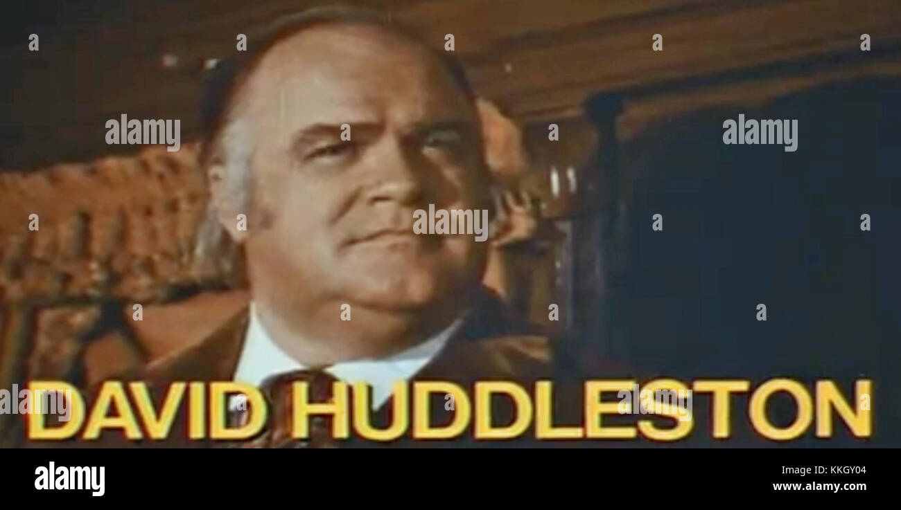 David Huddleston, un attore americano nato nel 1930, è apparso in numerosi film e serie televisive dal 1960 al 2009, tra cui "Babbo Natale: Il film" e "il grande Lebowski". Foto Stock