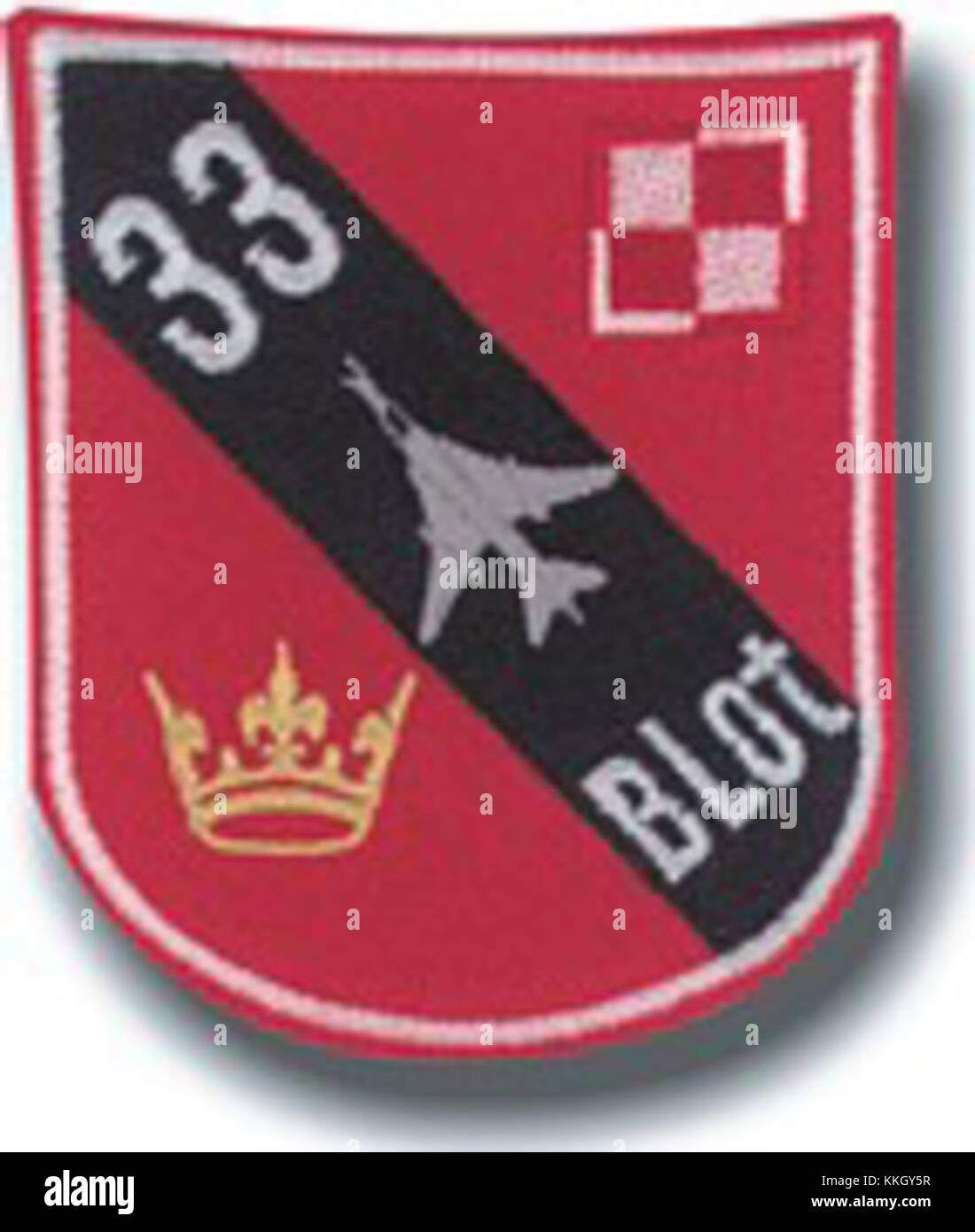 33 Baza Lotnicza si riferisce a una specifica base aerea militare, probabilmente associata alla storia dell'aviazione e alle operazioni militari. Potrebbe essere necessario un contesto ulteriore per dettagliarne il ruolo e il significato. Foto Stock