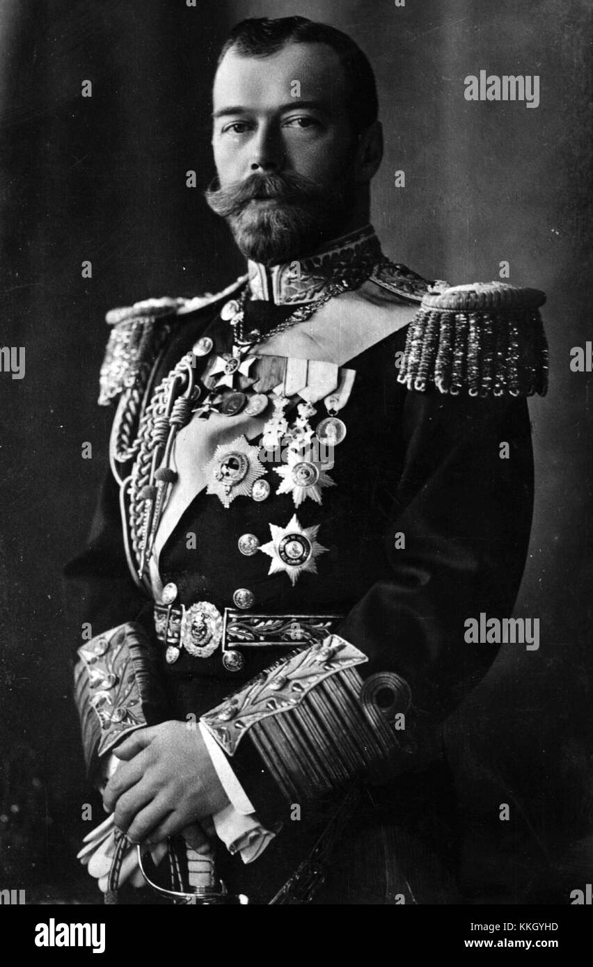 Nicholas II, Zar di Russia (1868–1917), circa 1905. Nicolas II de russie Foto Stock