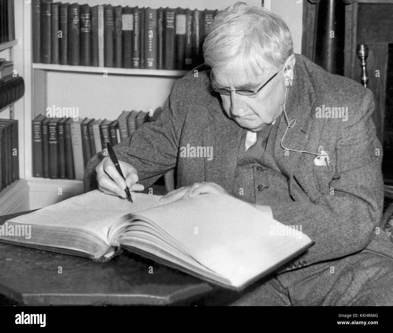 Ralph Vaughan Williams, 1954 Foto Stock