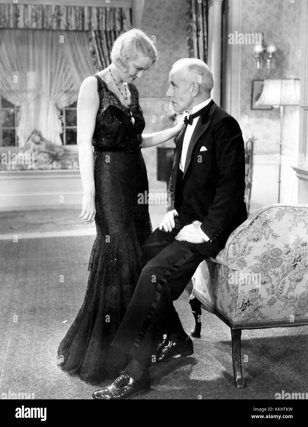 Il film del 1931 "The Bargain" è un muto dramma romantico con Dorothy Mackaill e John Halliday. Esplora temi di amore, status sociale e le scelte che le persone fanno nelle relazioni. Foto Stock