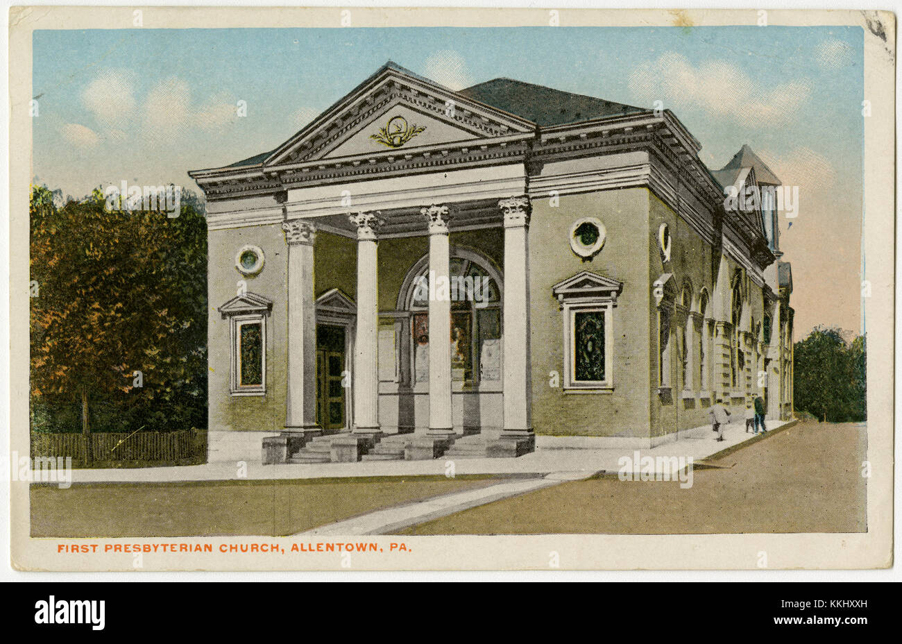 La prima chiesa presbiteriana di Allentown, Pennsylvania, è una chiesa storica nota per il suo ruolo nella comunità locale e il suo significato architettonico. È un punto di riferimento notevole nella vita religiosa e culturale di Allentown. Foto Stock La prima chiesa presbiteriana di Allentown, Pennsylvania, è una chiesa storica nota per il suo ruolo nella comunità locale e il suo significato architettonico. È un punto di riferimento notevole nella vita religiosa e culturale di Allentown. Foto Stock