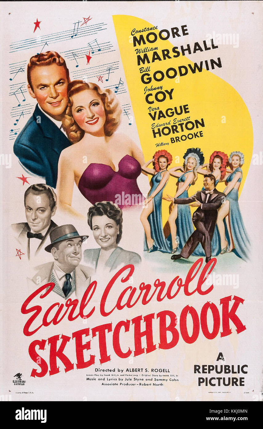 Questo poster degli anni '1920 presenta uno schizzo del Earl Carroll Sketchbook, una rinomata collezione di disegni artistici di Earl Carroll. Carroll era noto per le sue produzioni teatrali e le mostre d'arte all'inizio del XX secolo. Foto Stock Questo poster degli anni '1920 presenta uno schizzo del Earl Carroll Sketchbook, una rinomata collezione di disegni artistici di Earl Carroll. Carroll era noto per le sue produzioni teatrali e le mostre d'arte all'inizio del XX secolo. Foto Stock
