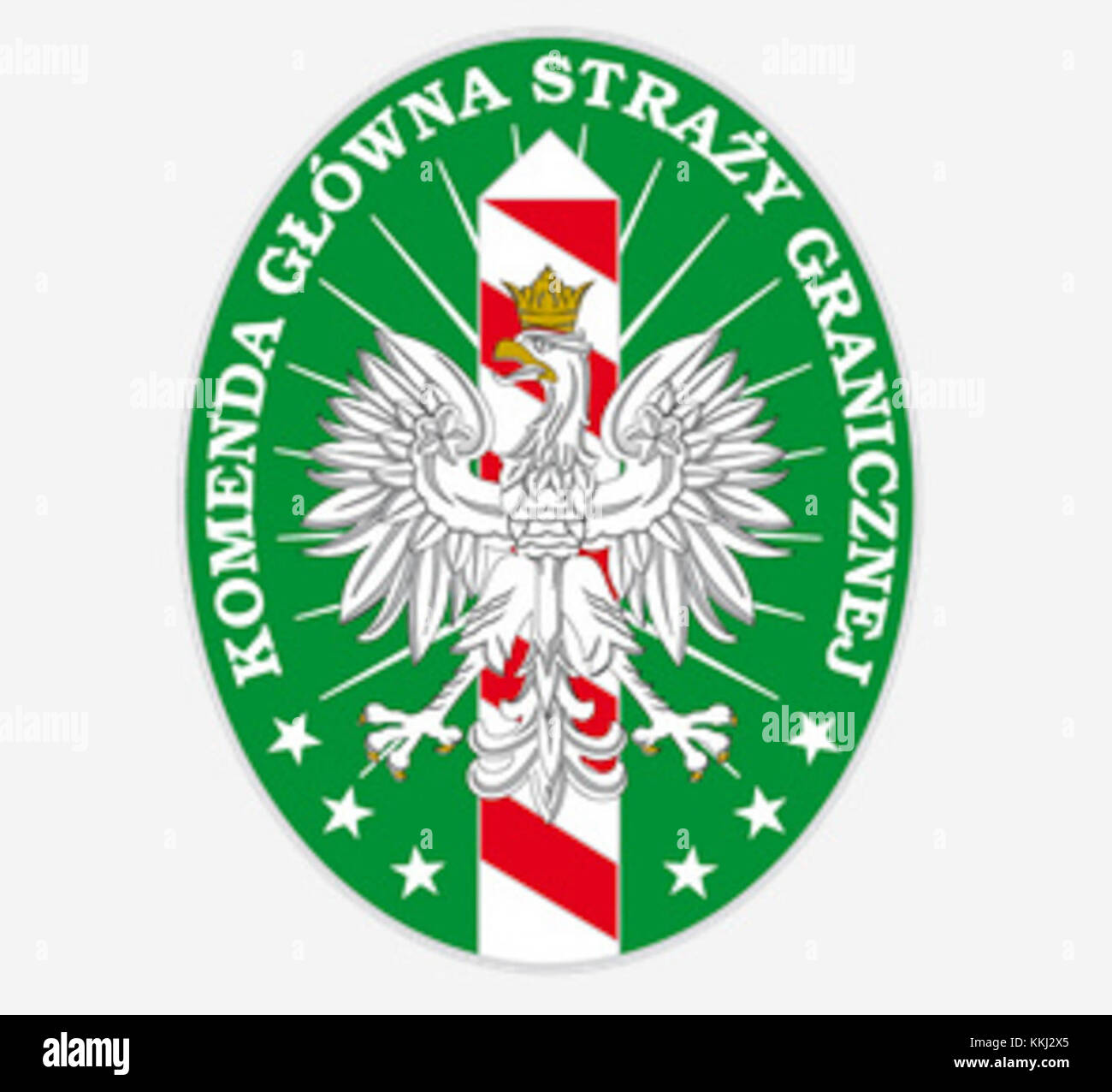 Un'immagine digitale intitolata "Symbol-KGSG.bmp" che rappresenta probabilmente un logo o un emblema di un'organizzazione o di un evento. Foto Stock
