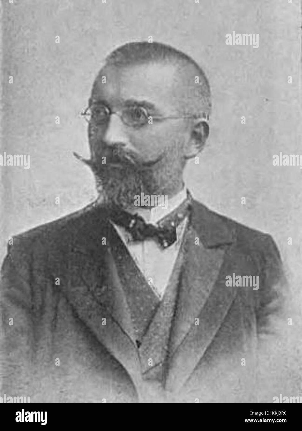 Wiktor Gablenz era una figura di spicco, nota per il suo lavoro nel campo della musica e della composizione. I suoi contributi furono influenti durante il suo tempo. Foto Stock