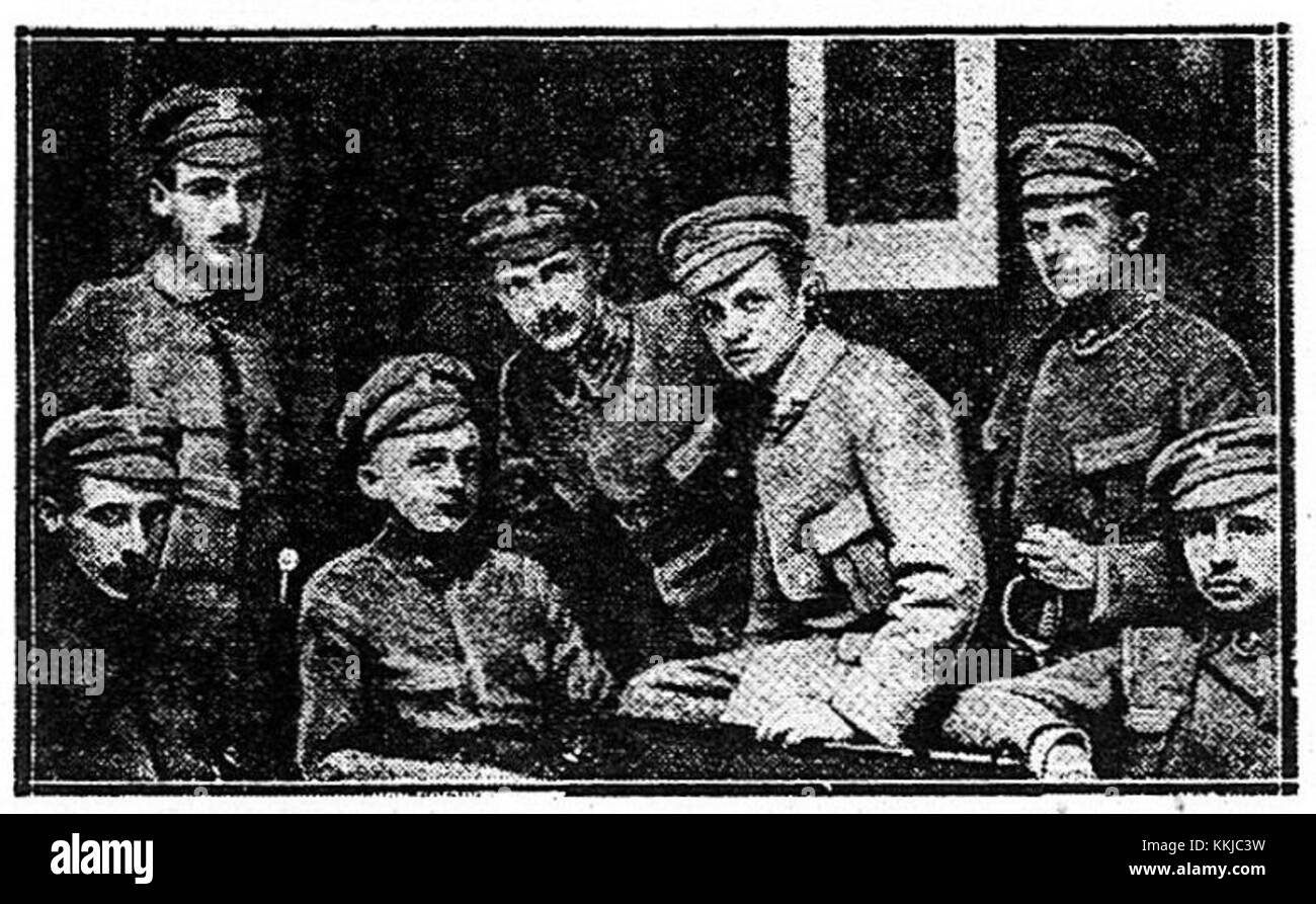 L'alto comando POW del 1915 si riferisce alla struttura di leadership e all'organizzazione strategica dei campi di prigionia durante la prima guerra mondiale, concentrandosi sul sistema di comando nell'anno 1915. Foto Stock