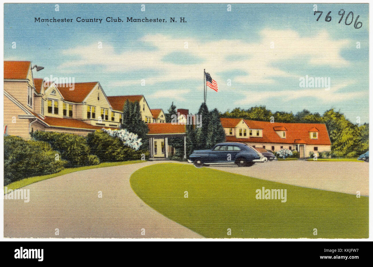 Manchester Country Club, Manchester, N.H (76906) Foto Stock