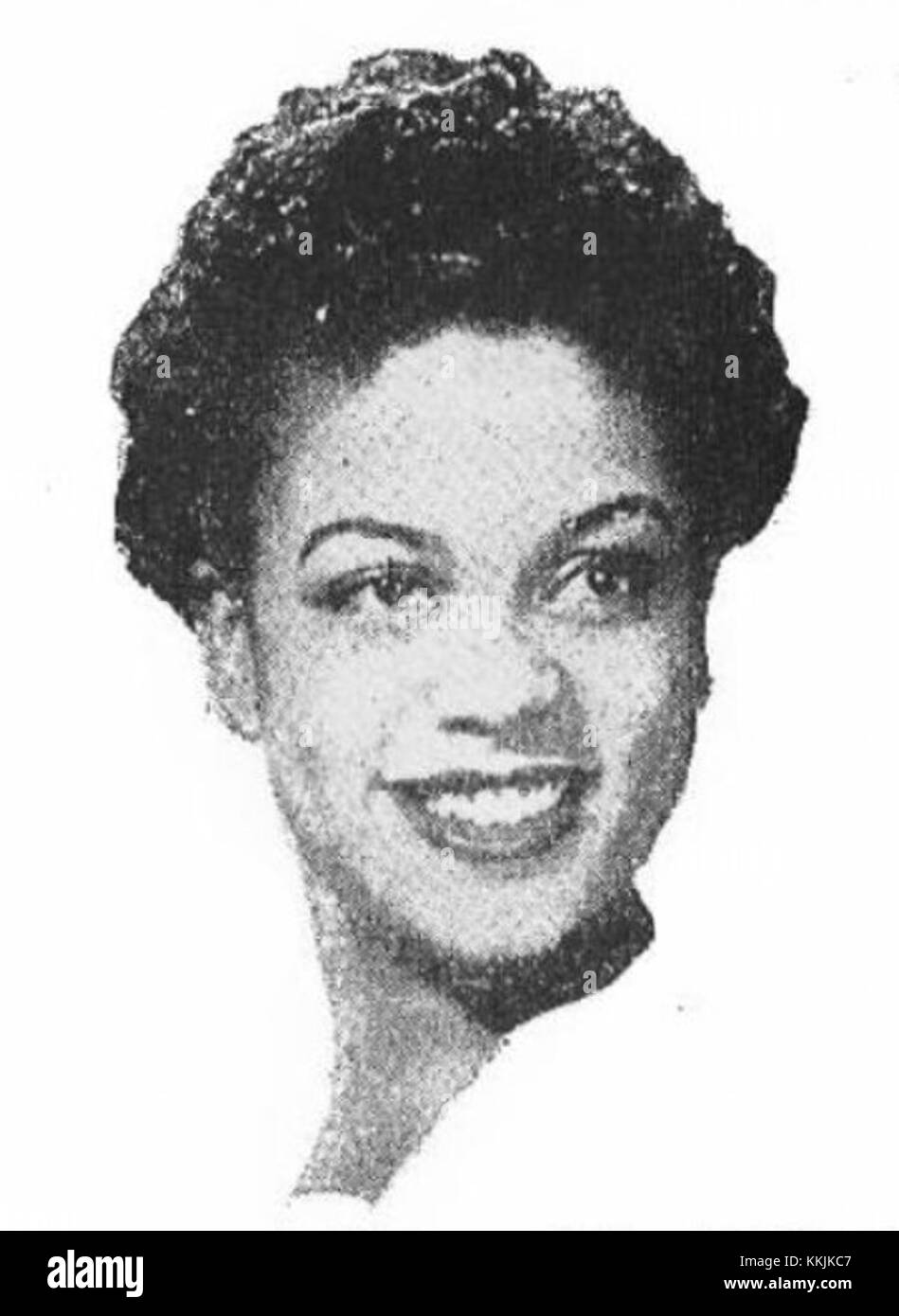 Hazel Scott era un rinomato pianista, compositore e attivista jazz e classico americano. Era una pioniera per le donne afroamericane nella musica e nell'intrattenimento ed era nota per il suo virtuosismo e i suoi contributi all'industria musicale. Foto Stock