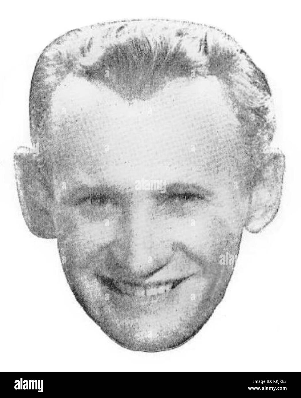 Sammy Kaye era un popolare bandleader e cantante americano, noto per i suoi contributi all'era dello swing. Il suo successo su Billboard riflette il suo impatto sulla musica e la cultura americane. Foto Stock