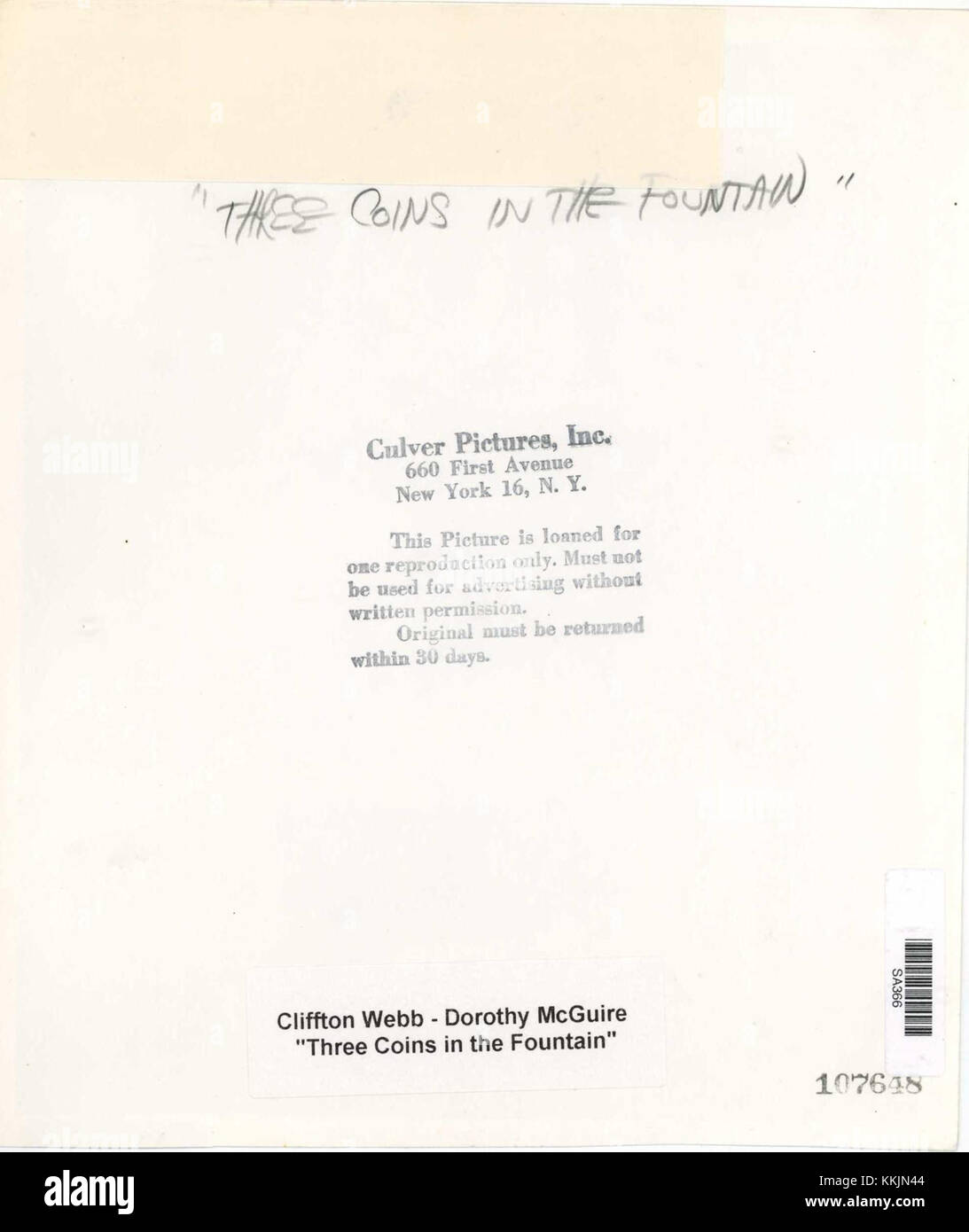 Culver Pictures è specializzata nell'acquisizione di momenti iconici della storia visiva. La loro collezione si concentra sulla documentazione di importanti eventi culturali e storici attraverso la fotografia, fornendo una risorsa preziosa per la narrazione visiva. Foto Stock