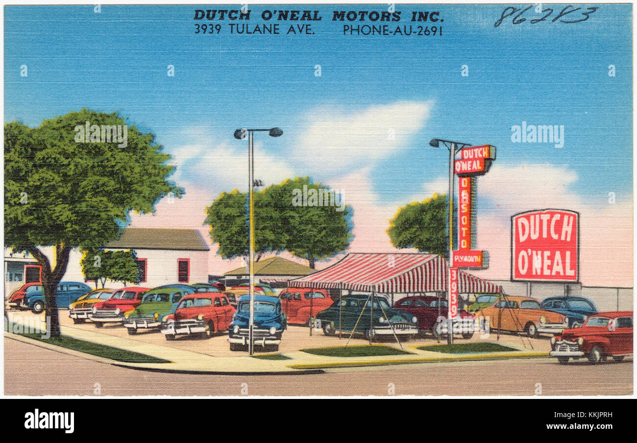 Dutch o'Neal Motors Inc., 3939 Tulane Ave. (8185141969) Foto Stock