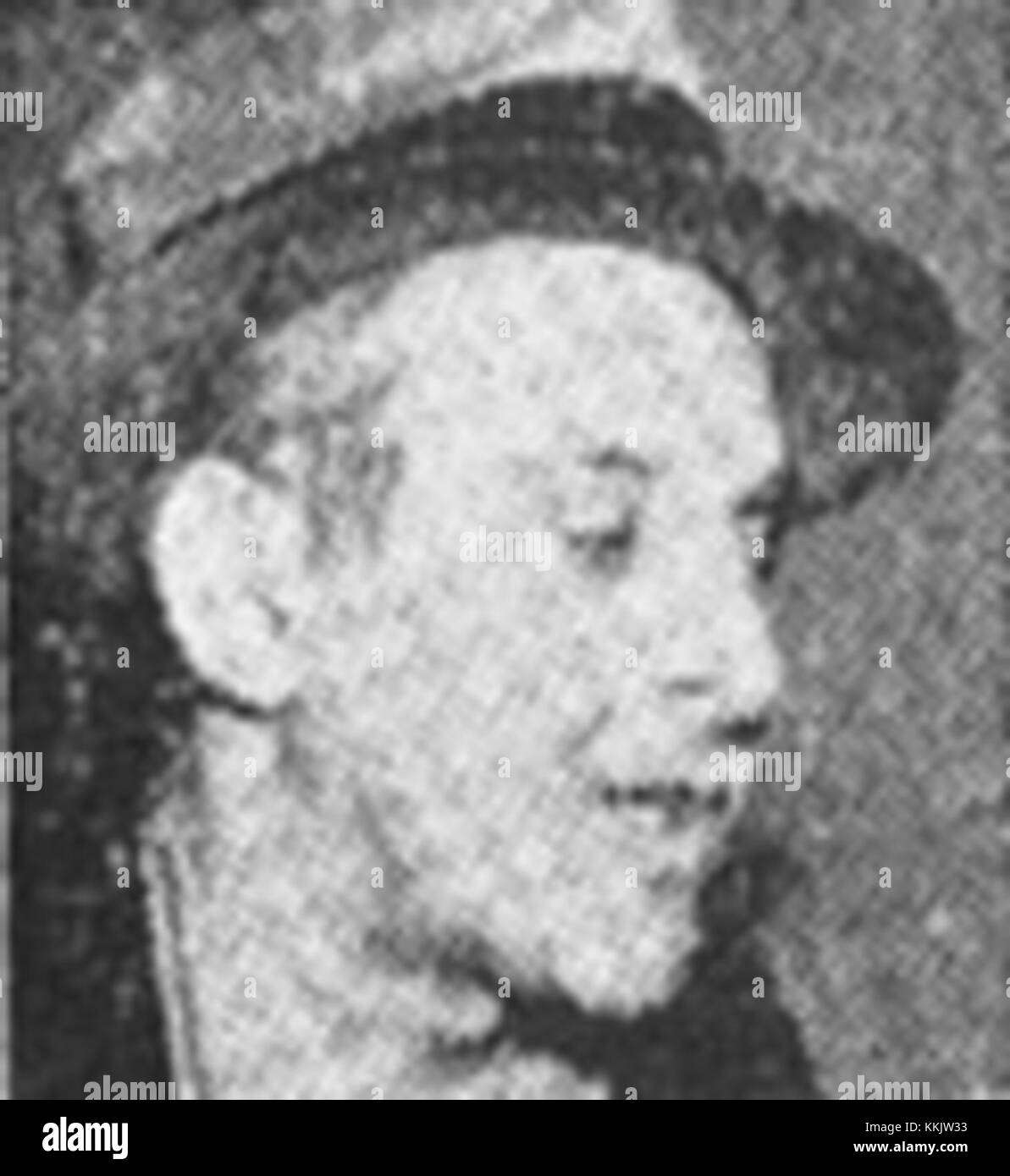 Walter Winchell è stato un eminente editorialista, televisivo e personaggio dei media americano, noto per le sue influenti colonne di gossip e per il ruolo significativo nei media americani del XX secolo. Foto Stock