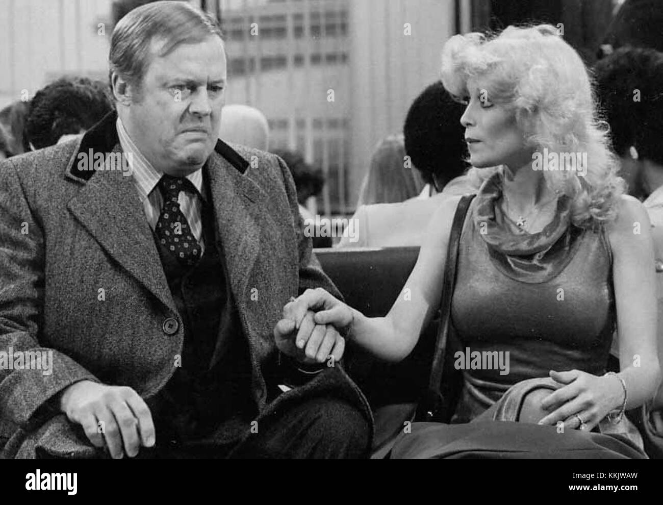 Franklin Cover, un attore americano, e Judy Landers, un'attrice americana, sono noti per il loro lavoro in televisione e nel cinema. Hanno ottenuto il riconoscimento negli anni '1980 per le loro esibizioni in spettacoli popolari. Foto Stock