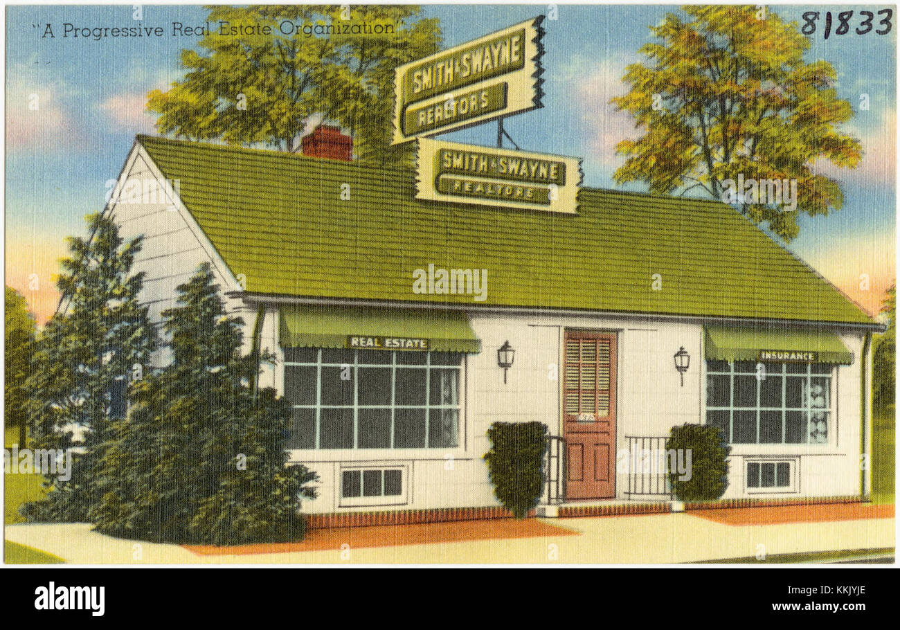 Smith and Swayne Realtors è un'agenzia immobiliare lungimirante nota per il suo approccio moderno alla gestione immobiliare, alle vendite e ai servizi. Con un impegno verso strategie progressiste, si rivolgono a una clientela diversificata che cerca soluzioni immobiliari residenziali e commerciali. Foto Stock