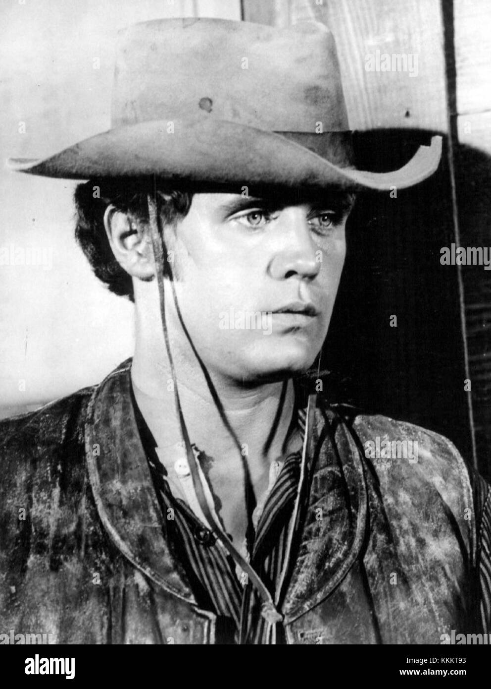 Un'immagine promozionale di Mark Slade come il personaggio di *High Chaparral*, un popolare programma televisivo western americano della fine degli anni '1960 Foto Stock