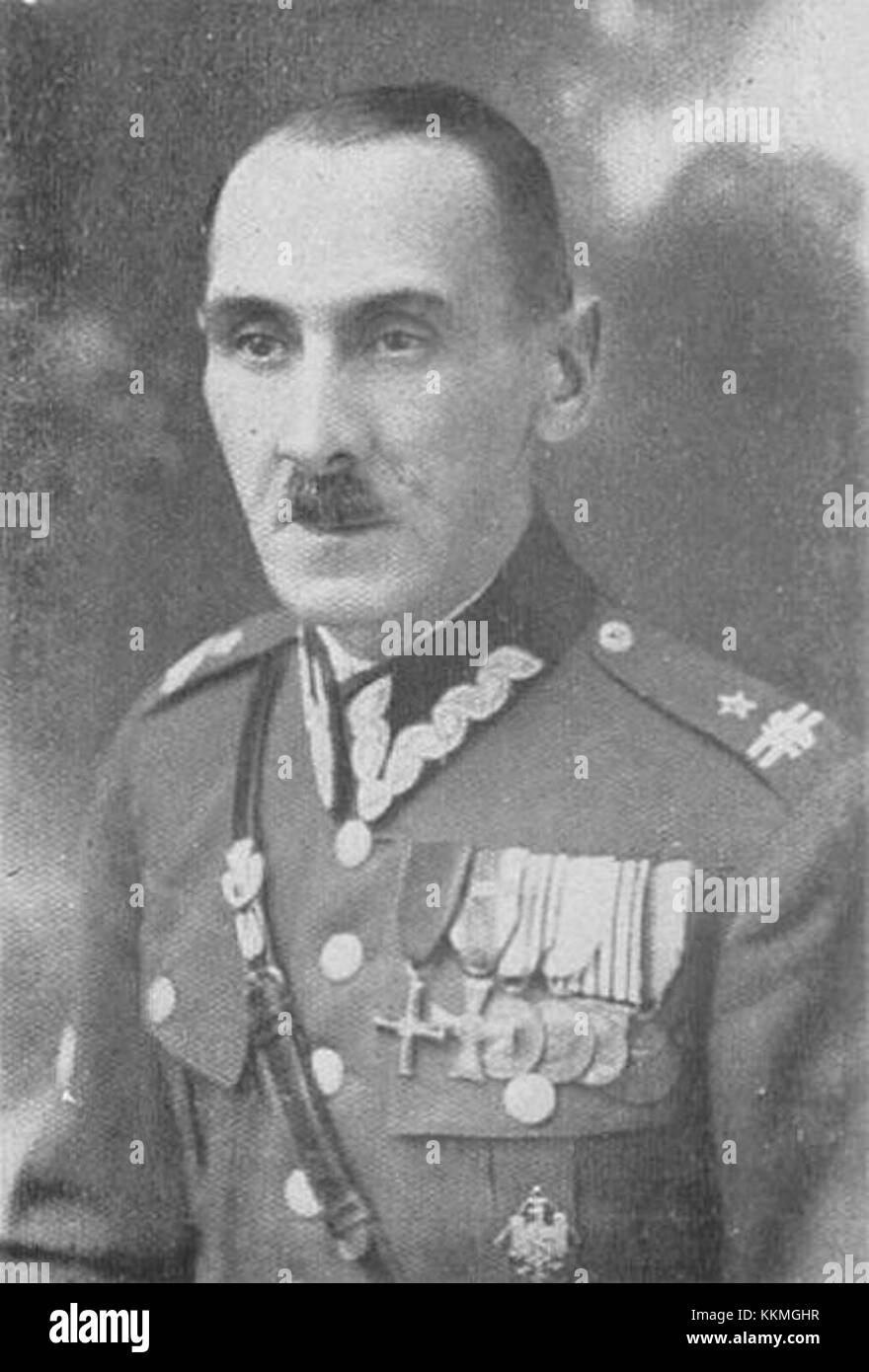 Antoni Kazimierz Jaworski (1890-1936) è stata una figura militare polacca. Giocò un ruolo importante nella storia militare della Polonia durante il suo servizio, con contributi significativi all'esercito polacco all'inizio del XX secolo. Foto Stock