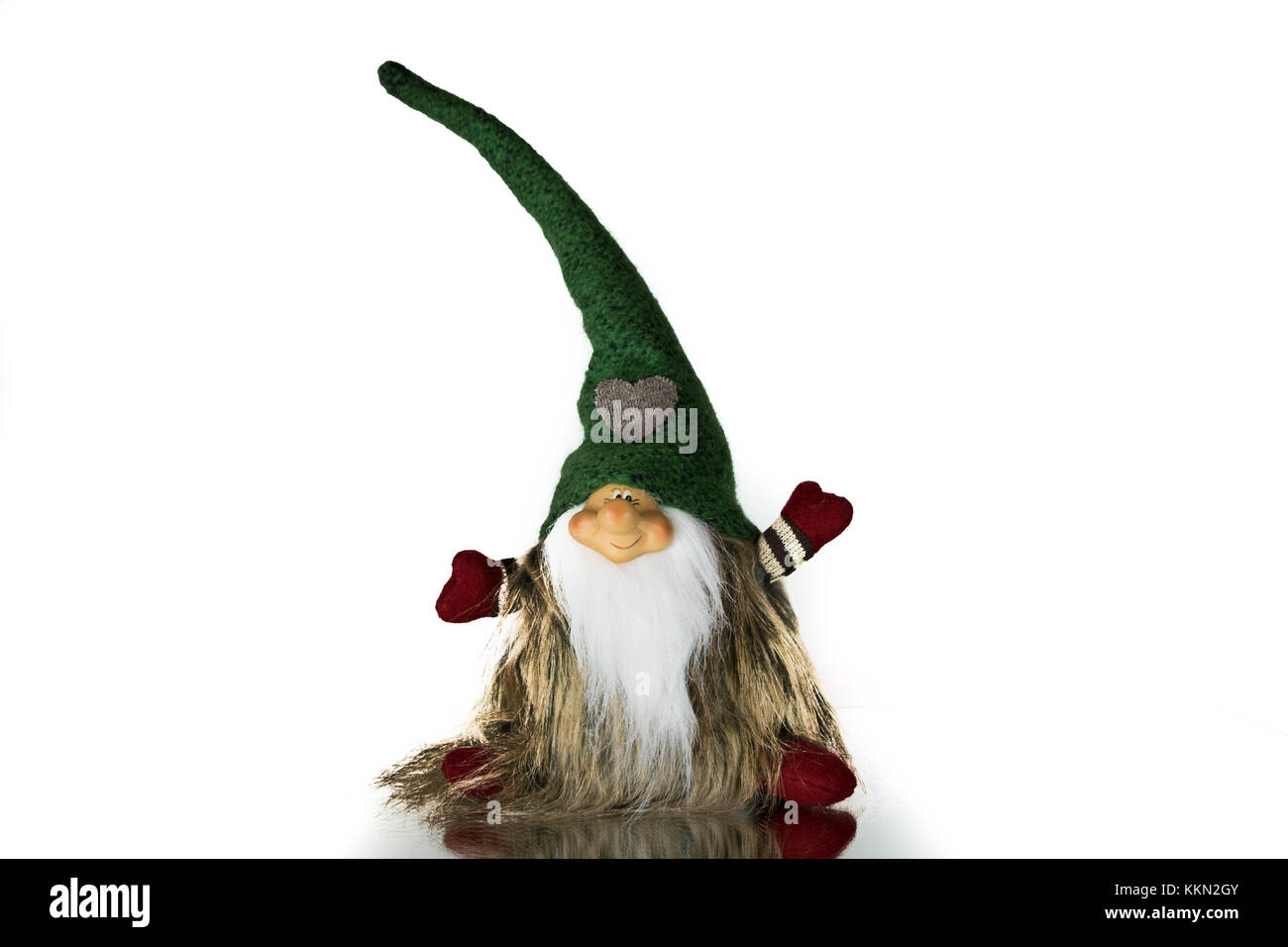 Personaggi fotografati in attesa di Babbo Natale Foto Stock