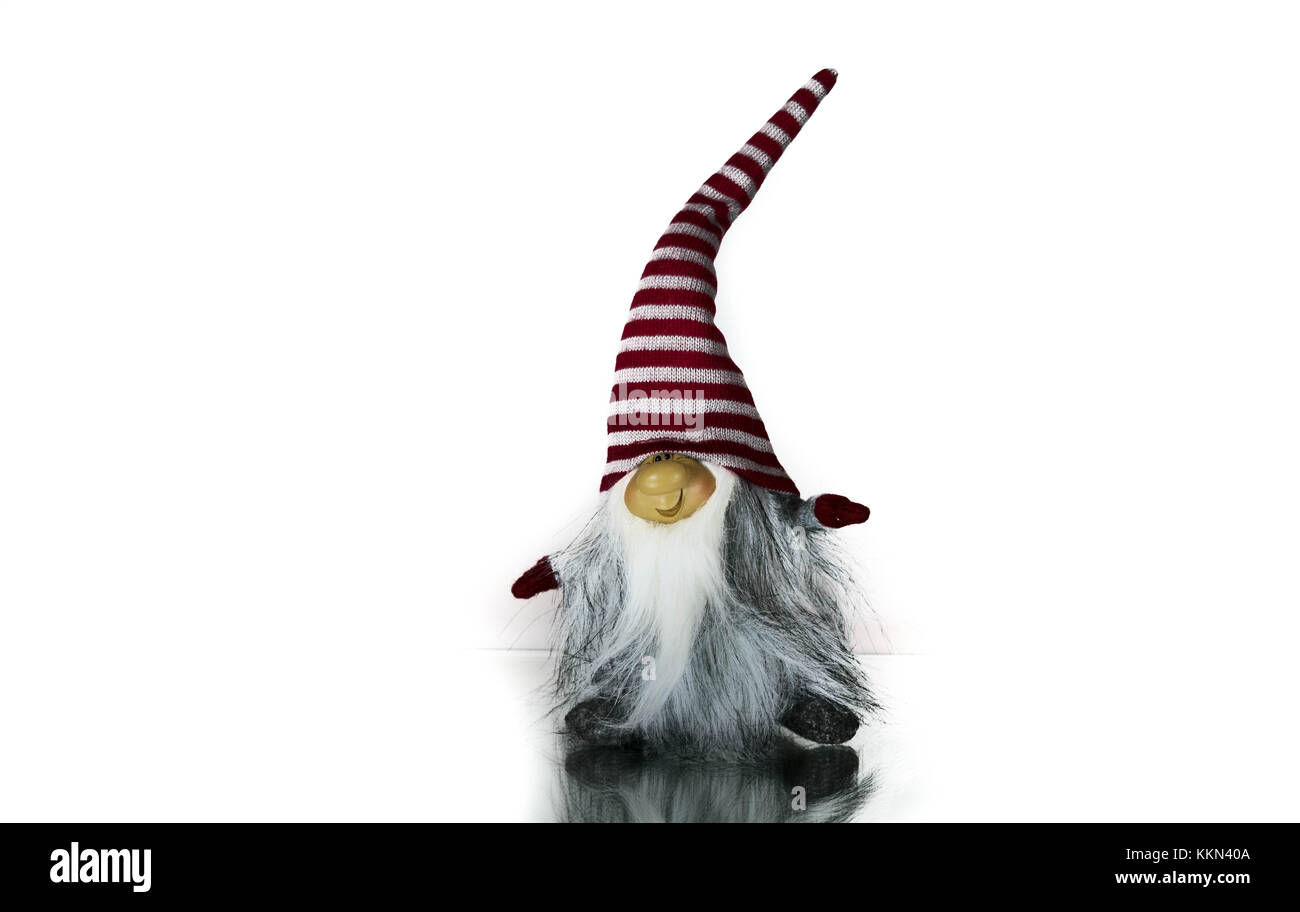 Personaggi fotografati in attesa di Babbo Natale Foto Stock