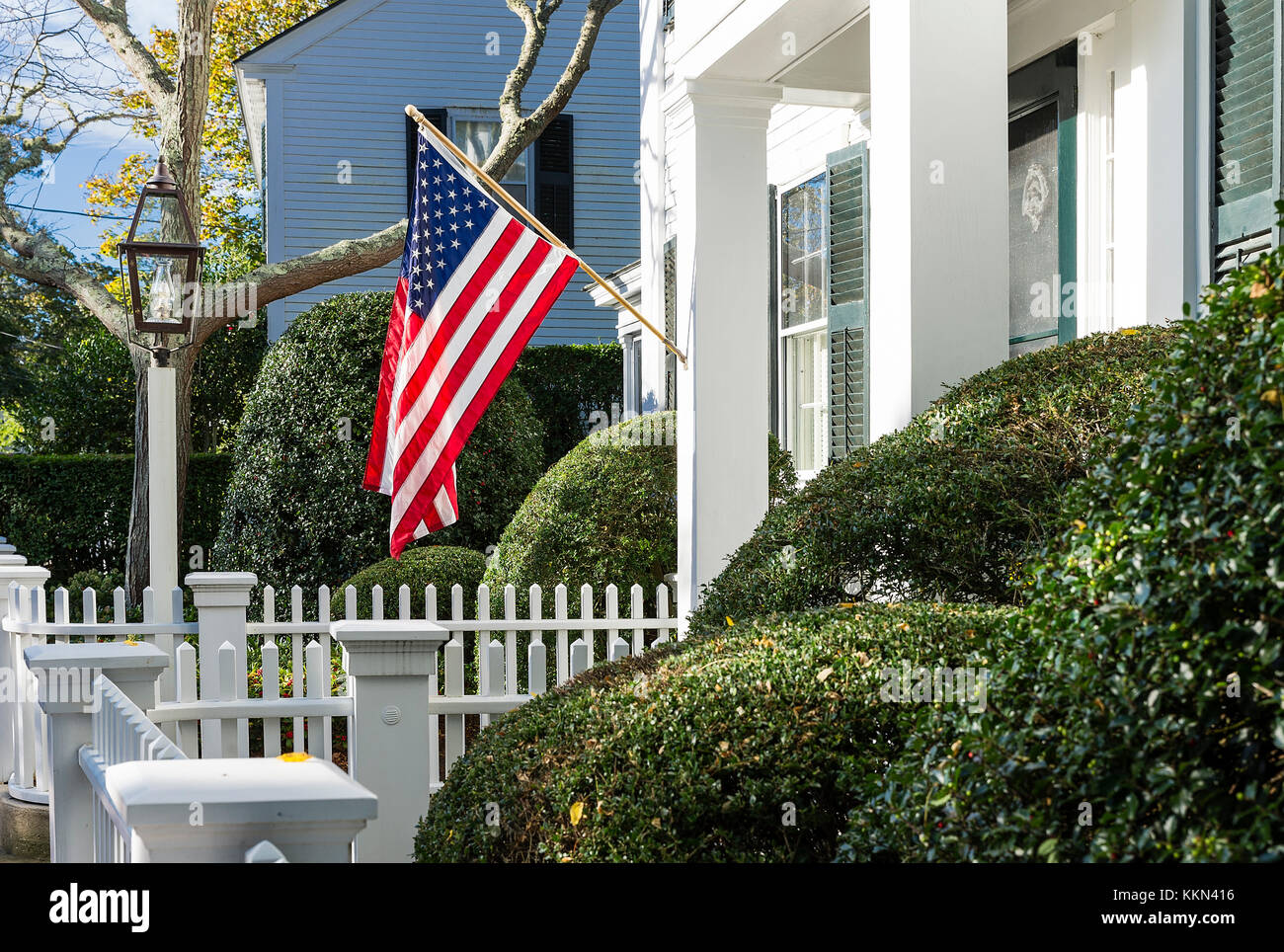 Home, Edgartown, Martha's Vineyard, Massachusetts, STATI UNITI D'AMERICA Foto Stock