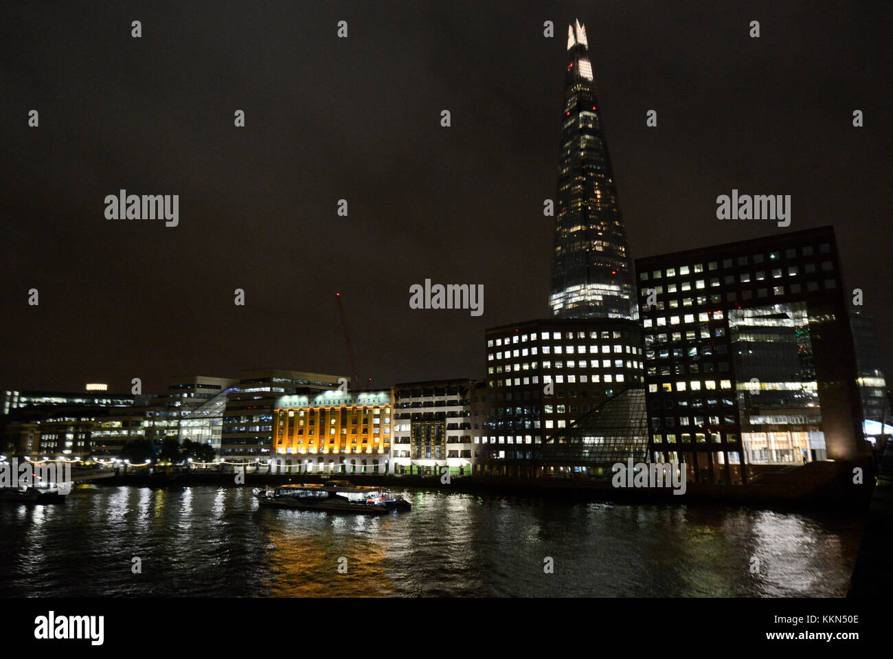 Londra The Shard & London Bridge Hospital Foto Stock