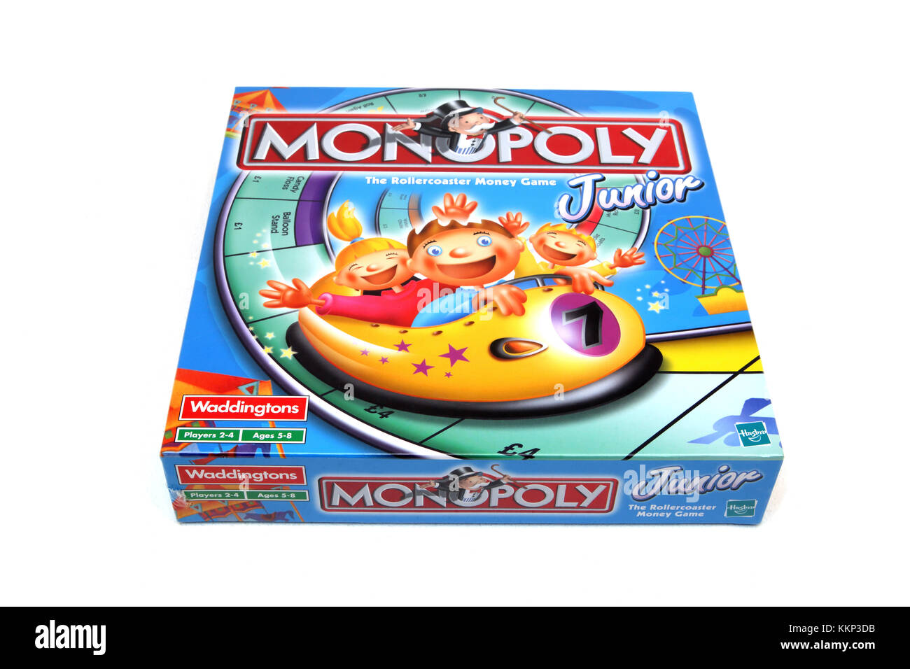 Monopolio Junior Rollercoaster gioco di bordo Foto Stock