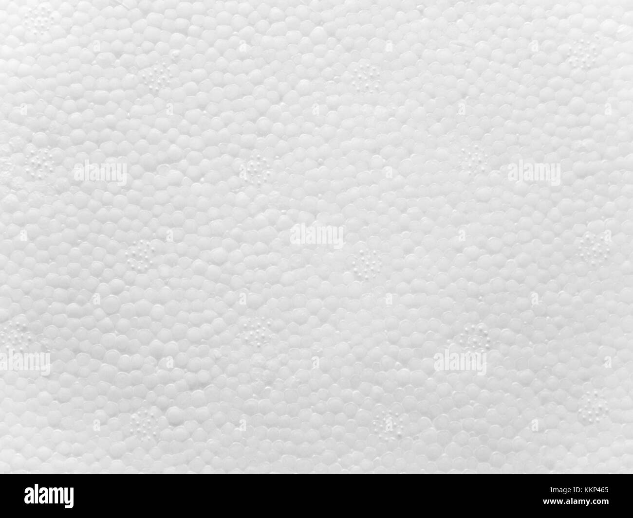Styrofoam bianco del foglio di materiale di imballaggio texture Foto Stock