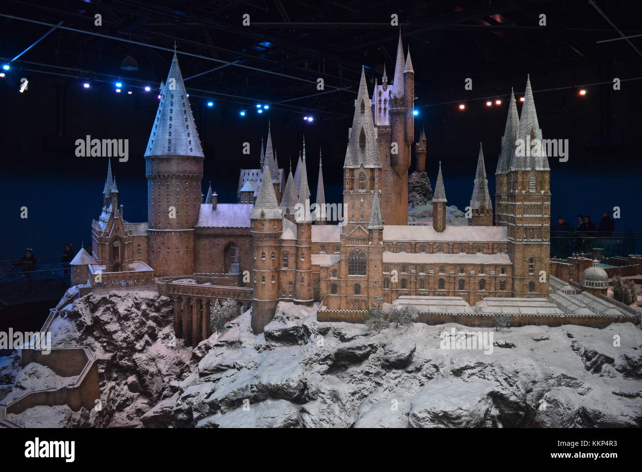 Castello di Hogwarts Foto Stock