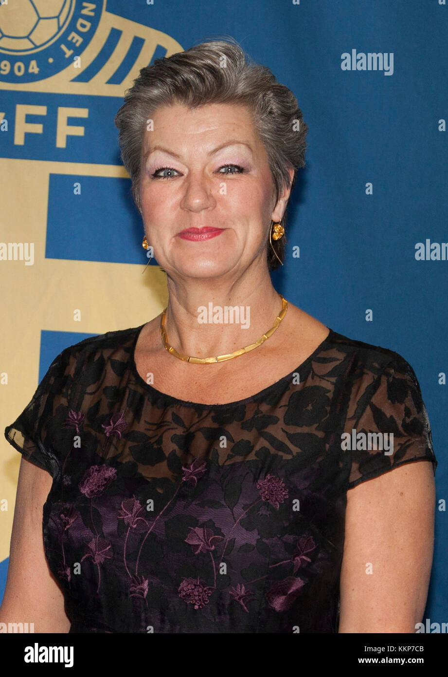 YLVA JOHANSSON ministro svedese del lavoro 2017 Foto Stock