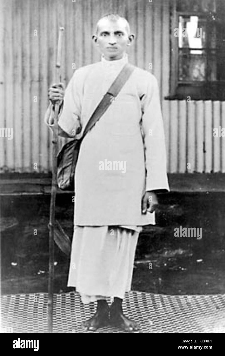 Il satyagraha di Gandhi, un movimento di resistenza non violenta, fu una parte chiave della lotta per l'indipendenza dell'India. Il termine si riferisce alla filosofia di Gandhi di protesta pacifica e disobbedienza civile. Foto Stock