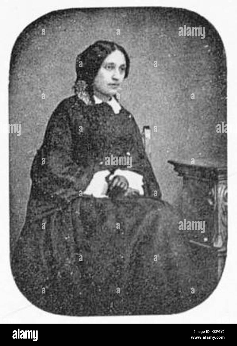 La principessa Anna Ilynichna Gruzinskaja era una nobildonna russa, nata nella famiglia reale georgiana. Ebbe una notevole influenza durante il suo tempo e contribuì alla società russa attraverso vari impegni culturali e politici. Foto Stock