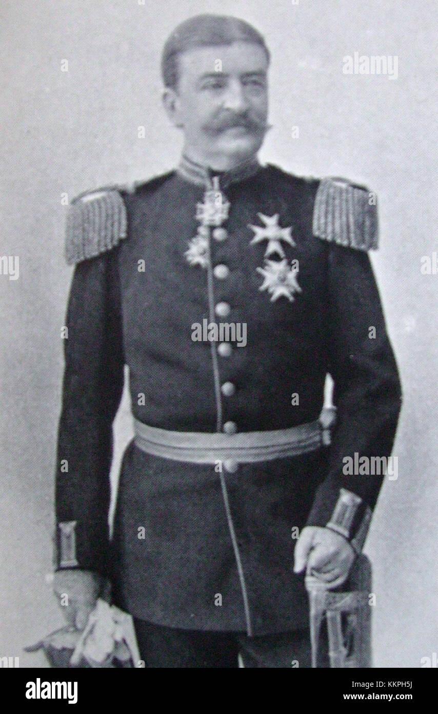 Carl Bror Munck af Fulkila era un diplomatico svedese e funzionario del governo. Il suo lavoro nelle relazioni internazionali e nella diplomazia, in particolare durante il XIX e l'inizio del XX secolo, contribuì al ruolo della Svezia nella politica globale durante quel periodo. Foto Stock