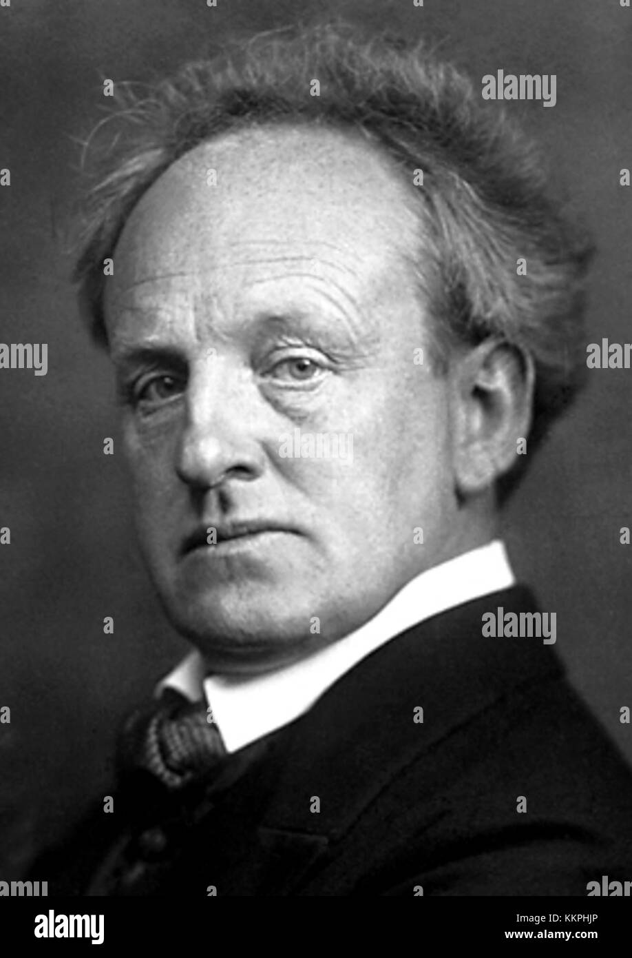 Gerhart Hauptmann nobel Foto Stock