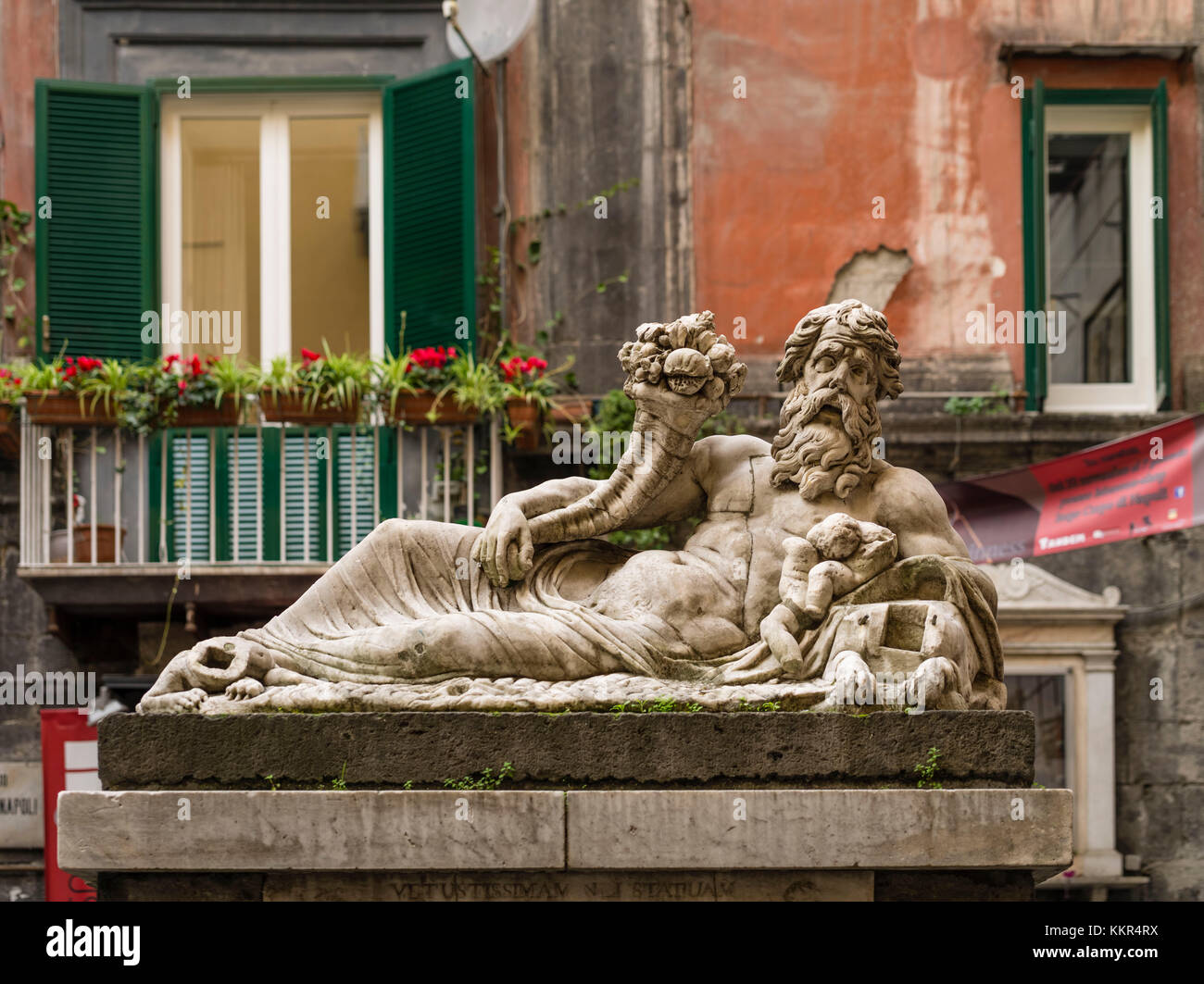 Centro storico di Napoli Foto Stock