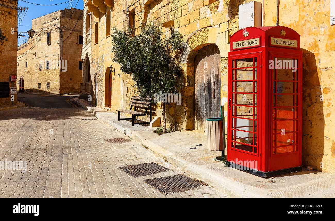 Malta, ufficialmente conosciuta come la Repubblica di Malta è un Southern isola Europea paese costituito da un arcipelago nel Mar Mediterraneo. Foto Stock